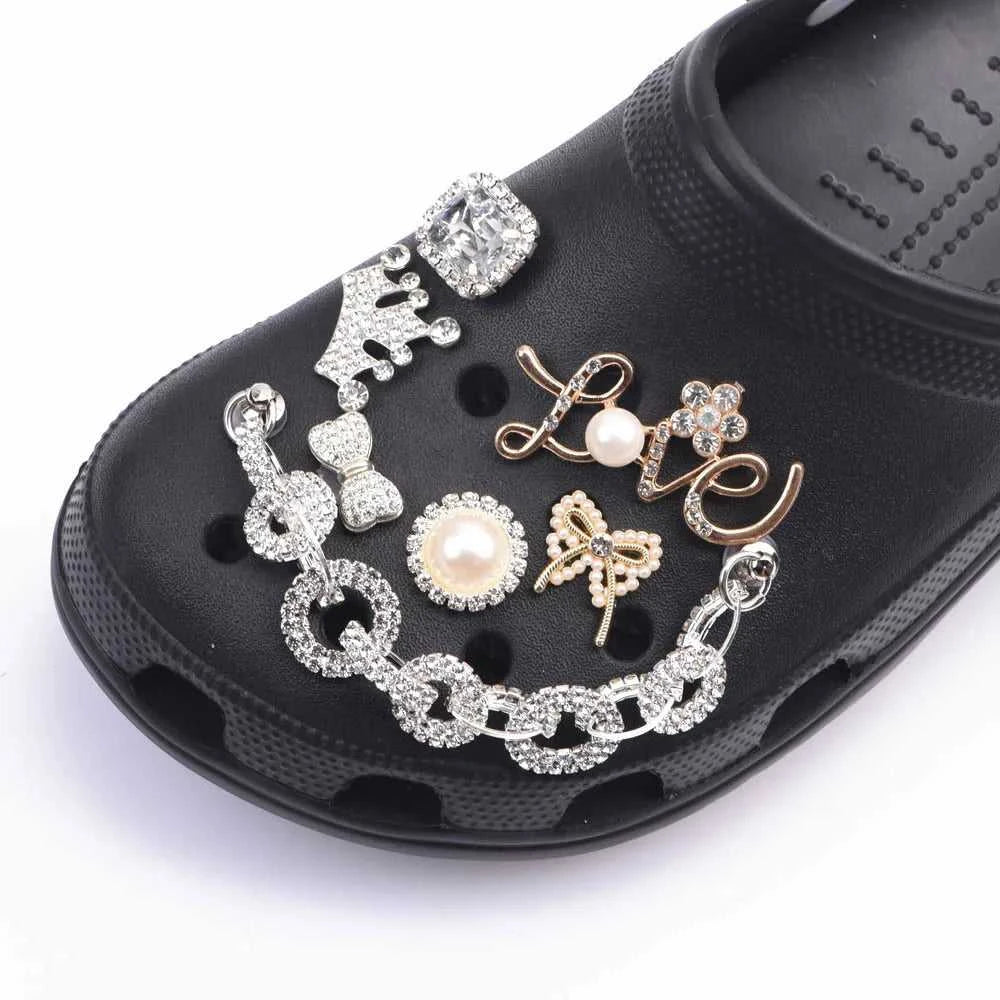 Bling Shoe Charms for Metal Pearl Button Shoes Decorations Accessories For Girl Women Gift The jack market .AU The jack market .AU Step Up Your Style: Trendy Shoes for Every Occasion! $ 47 14:173#b8204