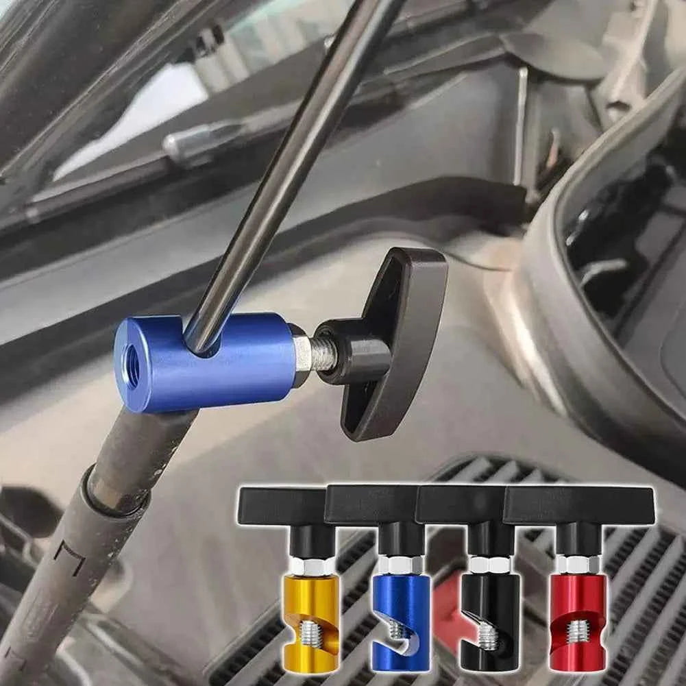 Car Hood & Trunk Gas Spring Struts - Colored Lift Supports with Anti-Slip & Anti-Pinch Safety Tool