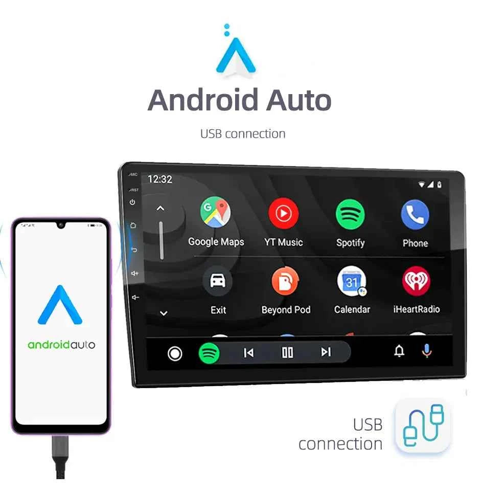 Ruancheng 2 Din Android 7 9 10 Inch Car Multimedia Video Player Universal Stereo Radio GPS for Volkswagen Nissan Hyundai Toyota