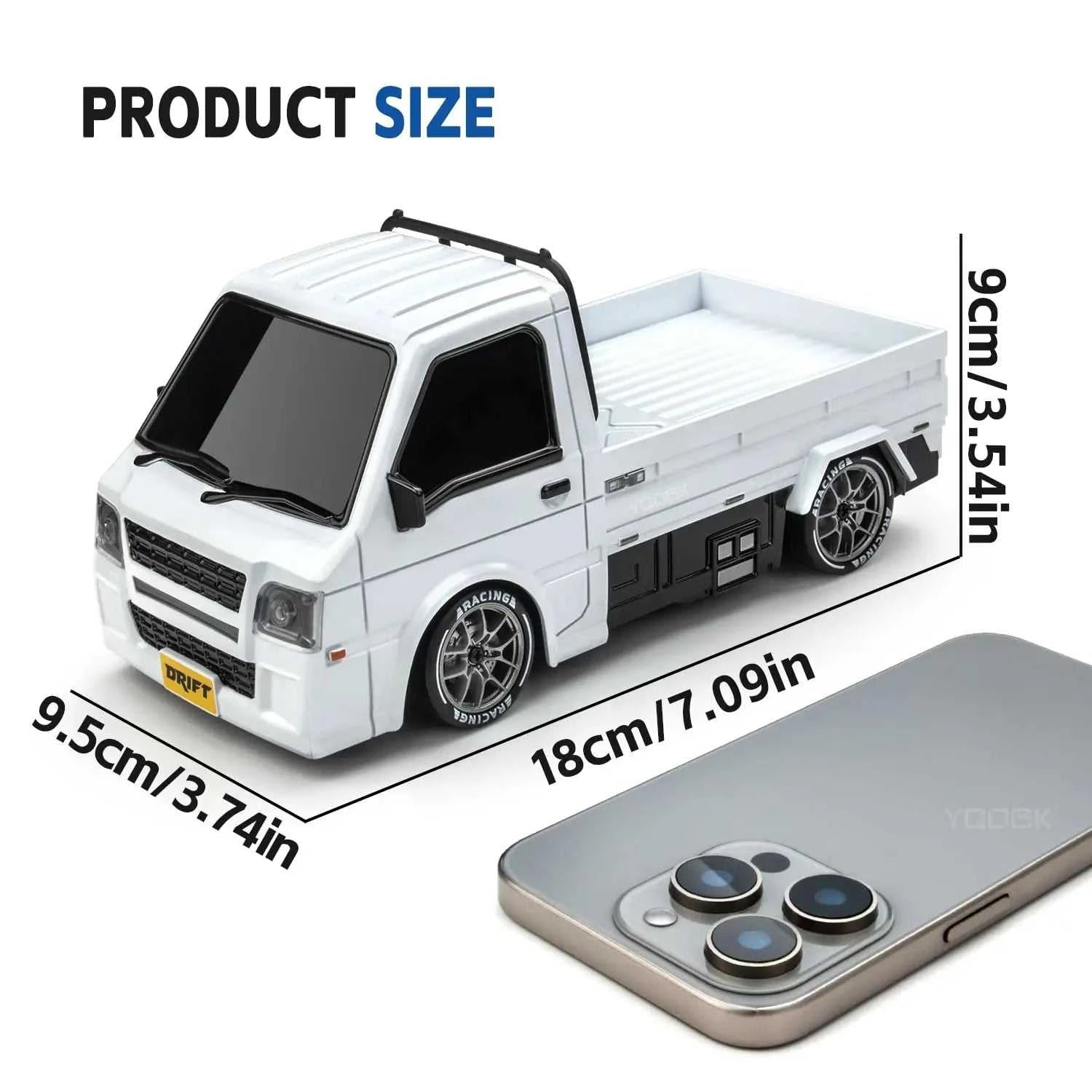1/24 Remote Control Drift Car, 2.4GHz 20km/h Four-Wheel Drive High-Speed Remote Control Truck, Drift Tires & Dual Battery Racing The jack market .AU The jack market .AU Little Wonders $ 83 14:173