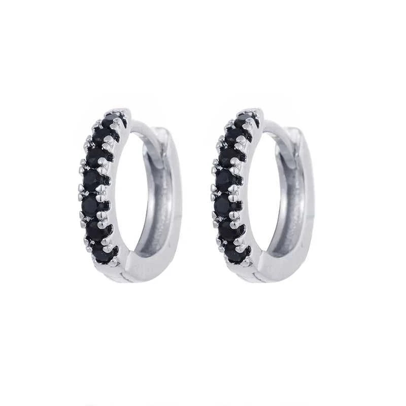 TIANDE Black Zircon Hoop Drop Earrings for Women Gold Plated Piercing Women's Dangle Earrings Set 2022 Fashion Jewelry Wholesale The jack market .AU The jack market .AU Jewellery & Chains $ 48 200001034:200025551#JQH0068-SS-5