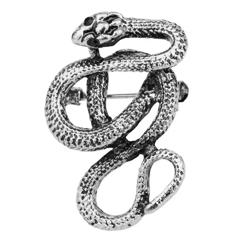 Snake Brooch Animal Rhinestone Crystal Lapel Pin Men's Suit Coat Collar Pin Badge Jewelry Clothing Accessories New Retro Metal The jack market .AU The jack market .AU Jewellery & Chains $ 52 200001033:200003760#XD7996-1