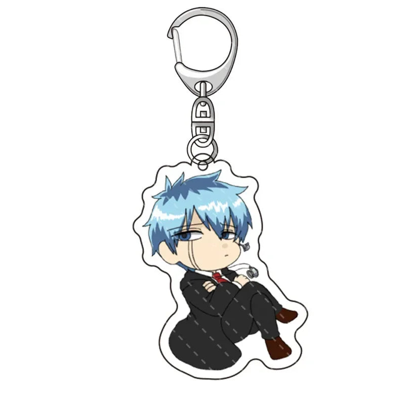 Anime Mashle Acrylic Keychains Double Side Acrylic Figure Key Ring Creative Pendant Xmas Halloween Fans Gift