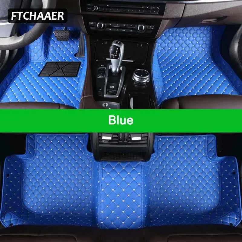 FTCHAAER Custom Car Floor Mats For Audi A8 Auto Carpets Foot Coche Accessorie
