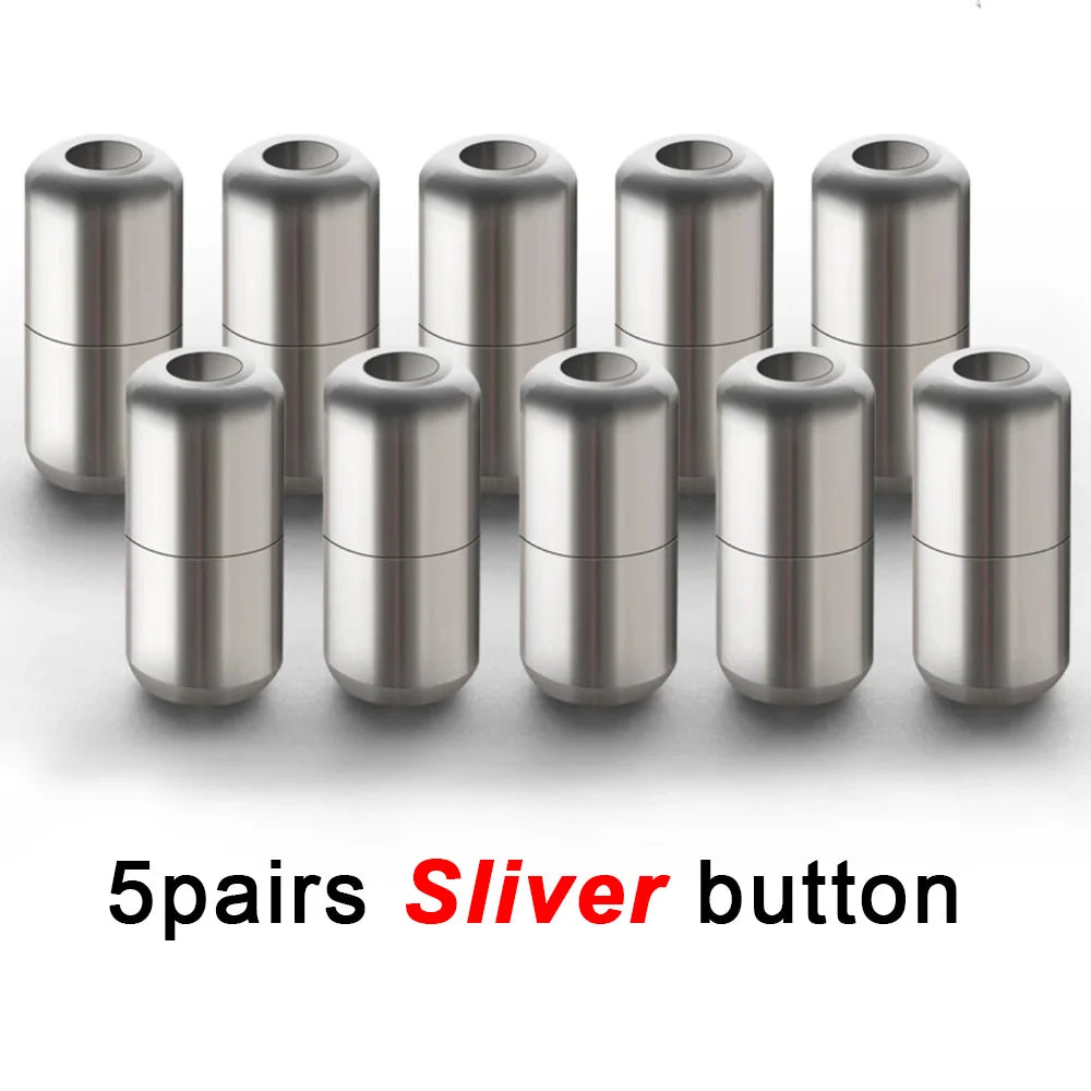 No Tie Shoe Laces Metal Capsule Lock Elastic Laces Sneakers Flat Shoelaces Without Ties Kids Adult Quick Shoes Lace Rubber Bands