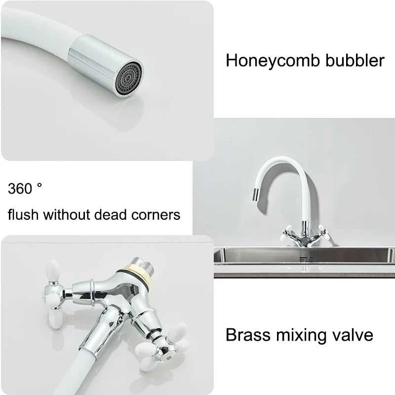 SHBSHAIMY Freely-Rotating Kitchen Sink Faucet Hose Spout Deck installation Cold Hot Water Mixer Kitchen Washbasin Tap The jack market .AU The jack market .AU Home $ 80 14:29#White;200007763:201336106