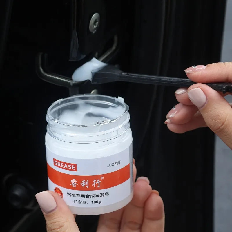 100G Cars Lubricating Grease Gear Oil Grease Waterproof Strong Adhesion Lubricant for Mechanical Engines Maintenance Accessories