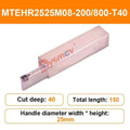 CNC Masters Premium Lathe Tool Holder | MTEHR MTEHL2525/2020/3232 | Deep Grooving & Large Cutting Precision