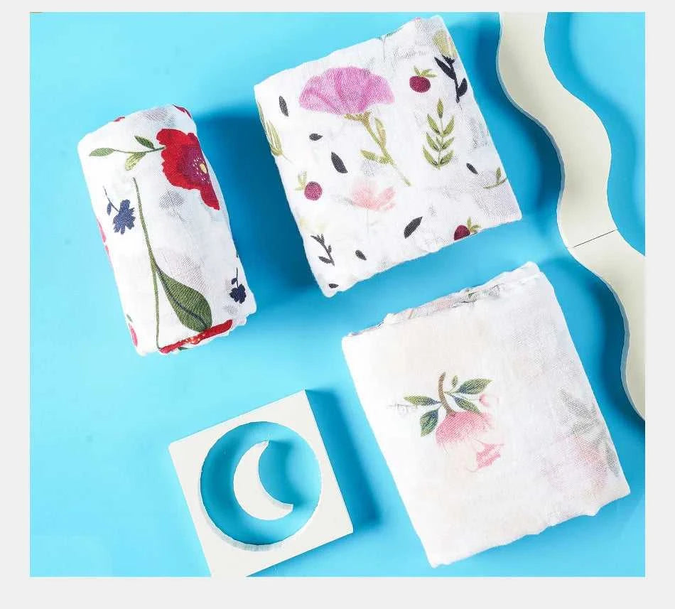 Baby 100% Cotton Muslin Swaddle Blanket Newborn Bath Towel Multi Designs Functions Baby Wrap Infant Quilt The jack market .AU The jack market .AU Mum & Kids: Essential Products for Every Family $ 28 14:1254#21;5:56964930#120x110cm