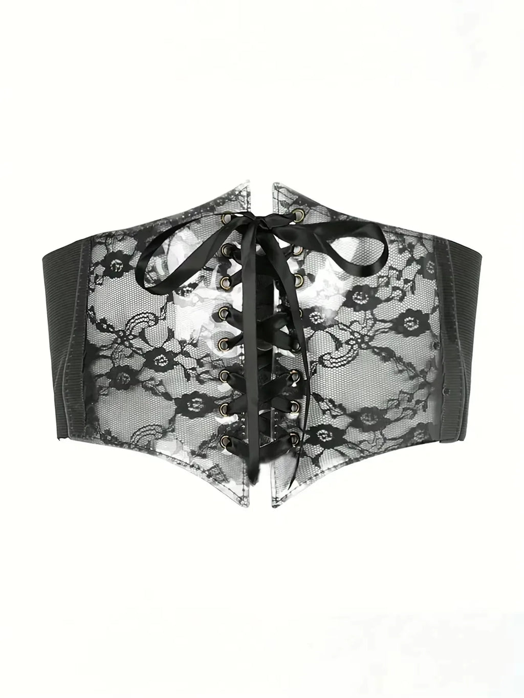 Luxe Lace Wide Waistband - Versatile Elastic Waist Seal for Effortless Style