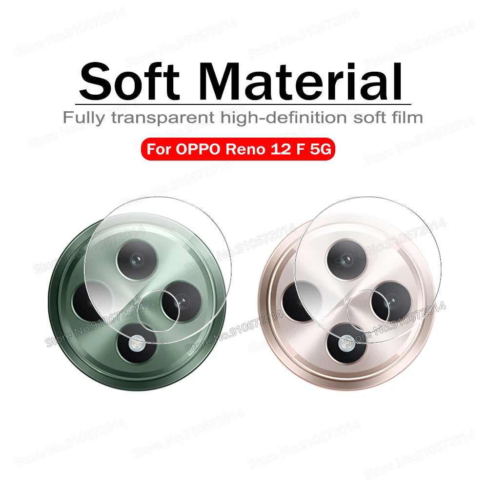 3PCS For OPPO Reno 13 FS 5G HD Back Slim Camera Lens Protector For OPPO Reno 13 12 11 14 Pro 11F 12F 14F 13F 13 F Soft Lens Film