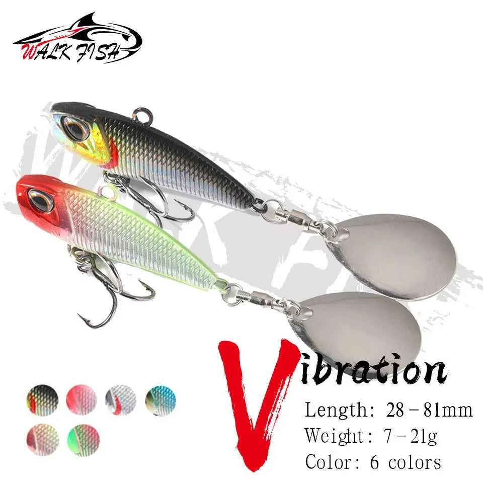 WALK FISH 7g 11g 15g 21g Spinner Bait Metal VIB Fishing Lure Rotating Tail Vibration Sequins Japan Wobbler Trolling Bait Pesca The jack market .AU The jack market .AU Fishing Gear $ 21 14:200503829#F 6;5:200661828#35mm 15g
