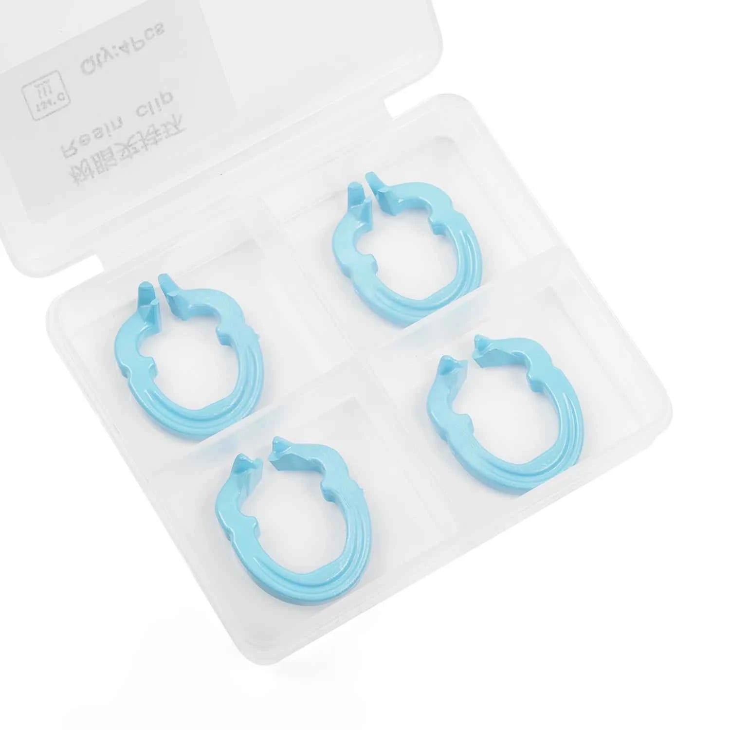 WELLCK Autoclavable Dental Rubber Dam Clamp - Resilient Resin Separator Ring for Precision Barrier Protection