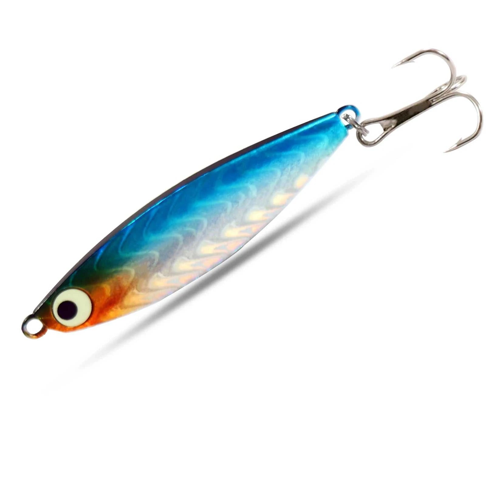 Fishing Lures Metal Jig Spinning Spoon Feather Carbon Hook Hard Artificial Bait Luminous Eye Sinking Casting Bass Tackle Pesca The jack market .AU The jack market .AU Fishing Gear $ 21 14:29#Fishing Lure A
