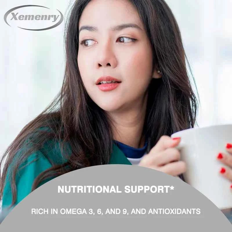 Vegan Black Seed Oil Capsules - Pure Cold Pressed - Black Cumin Seed Oil Capsules, Non-GMO Vegan Black Seed Oil Supplement