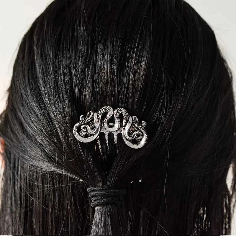 Witch Crescent Moon Pentagram Triple moon Hair Comb Pagan Hair Stick Fairy Hairclip Hair Jewelry for women The jack market .AU The jack market .AU Jewellery & Chains $ 54 200001033:361187#type1silver