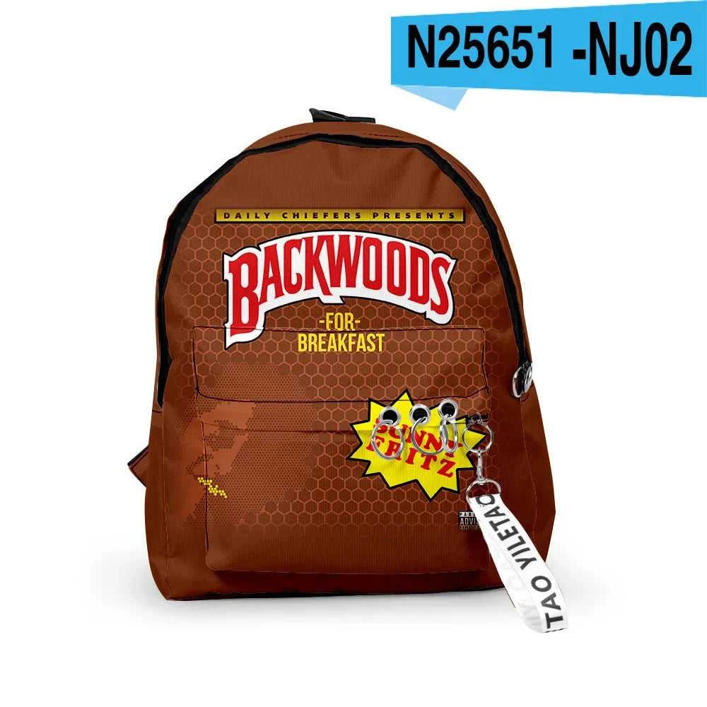 BACKWOODS CIGARS Backpacks 3D Printed Teenager Students School Bags Unisex Travel Waterproof Oxford Key Accessory Rucksack The jack market .AU The jack market .AU Mum & Kids: Essential Products for Every Family $ 43 14:771#3D bag