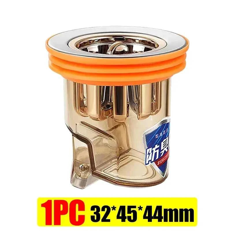 Bathroom Floor Drain Core Toilet Deodorant Anti-Odor Floor Drain Cover Hair Filter Gravity-Induction Sewer Shower Drain Strainer The jack market .AU The jack market .AU Home $ 48 14:202675806#2PCS