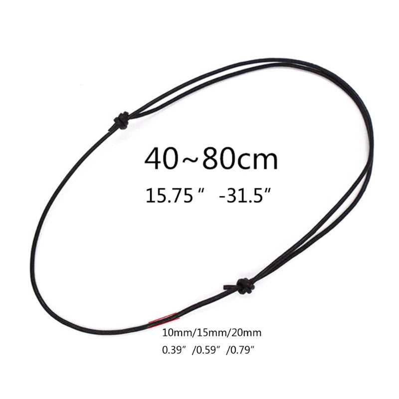 10x Black 1.0MM 2.0MM Leather Cord Sliding Knot Adjustable Long Choker Necklaces for Jewelry Making Findings The jack market .AU The jack market .AU Jewellery & Chains $ 52 14:193#2.0mm