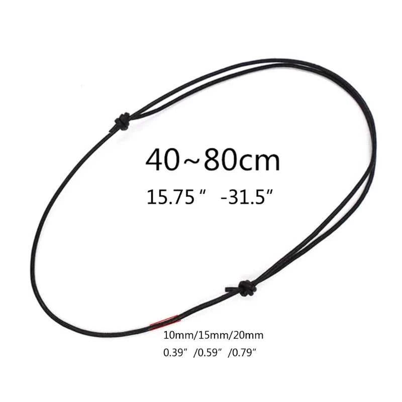 10x Black 1.0MM 2.0MM Leather Cord Sliding Knot Adjustable Long Choker Necklaces for Jewelry Making Findings The jack market .AU The jack market .AU Jewellery & Chains $ 52 14:193#2.0mm
