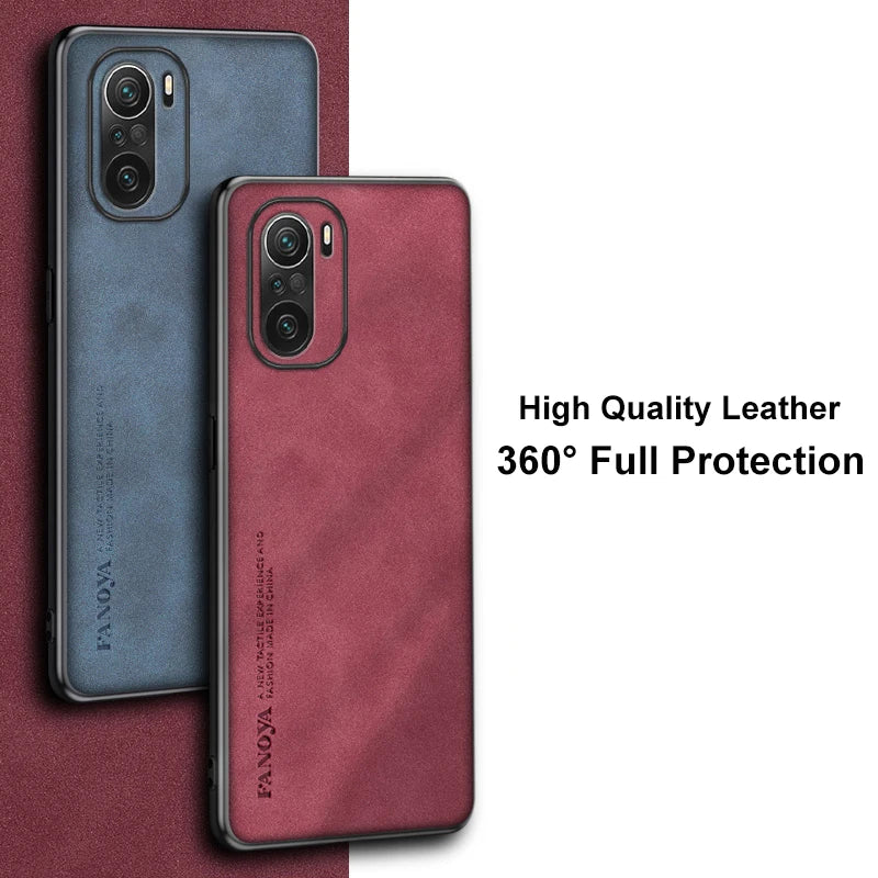 Luxury PU Leather Case for Xiaomi Mi 11i, Poco F3, X3 GT - Stylish, Durable Silicone Protection for Redmi K50, K40 Pro Plus