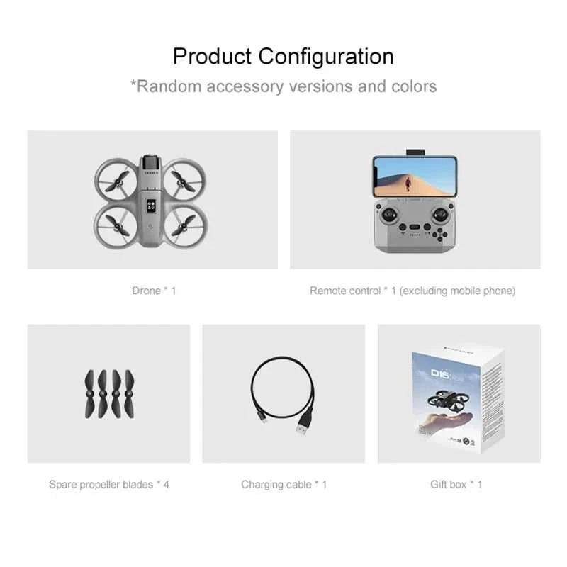 Lenovo D16 Drone 8K Aerial GPS Avoidance Bushless Motor Drone Electric Adjustment HD Profesional Dual-camera Optical Flow The jack market .AU The jack market .AU Drones $ 56 14:366#Drone Apron