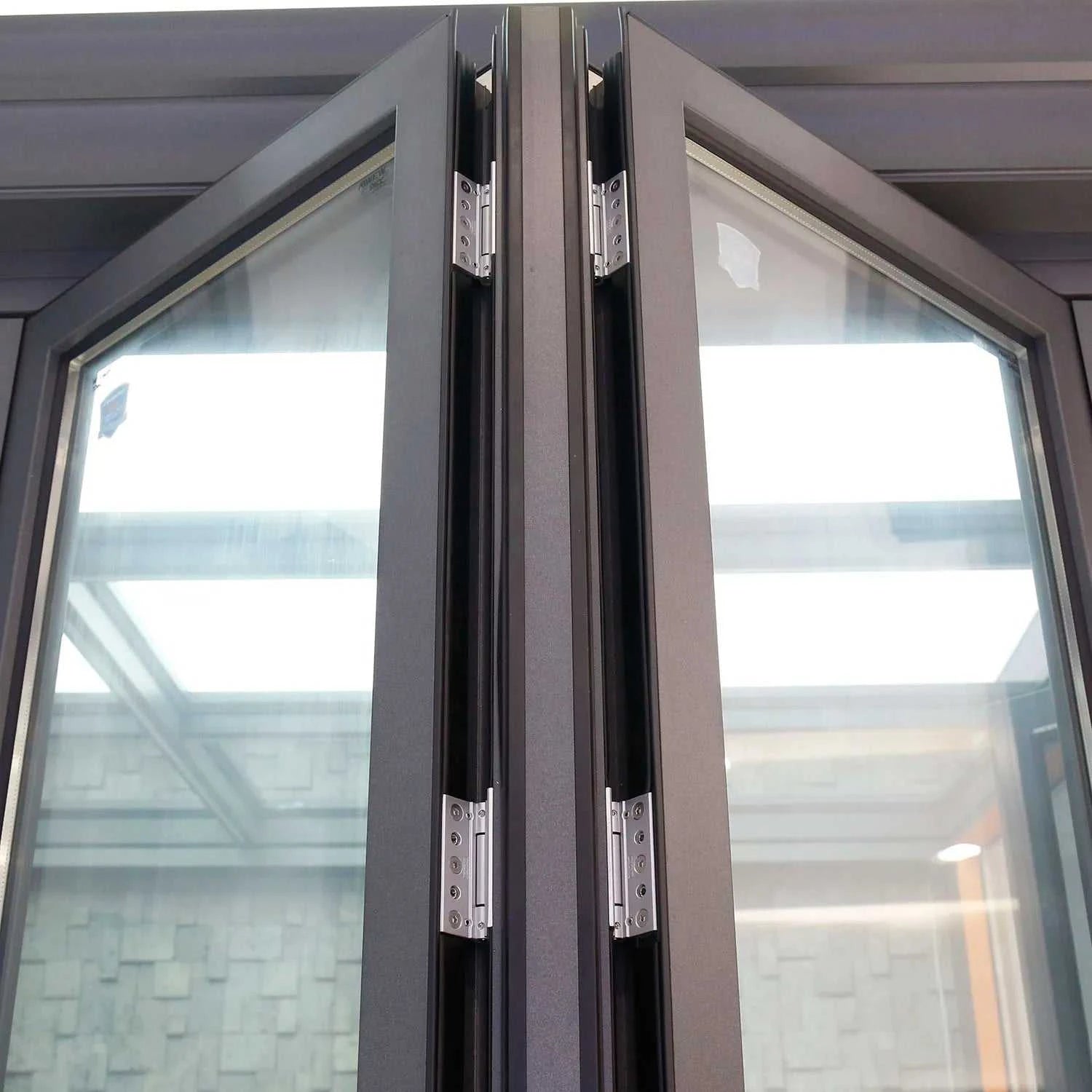 Accordion Type Folding Door Outdoor Multi Locking Folding Patio Doors Exterior Vertical Bi Folding Aluminum Doors The jack market .AU The jack market .AU Home $ 186 14:771#Color sample