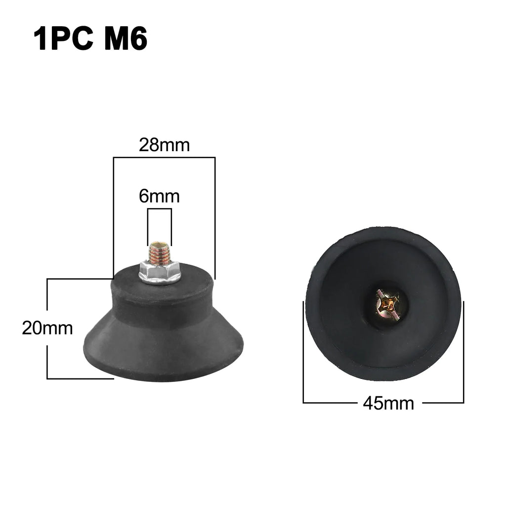 AirGuard Shockproof Compressor Foot Pad - Non-Slip M6/M8 Accessories for Oil-Free Air Pumps