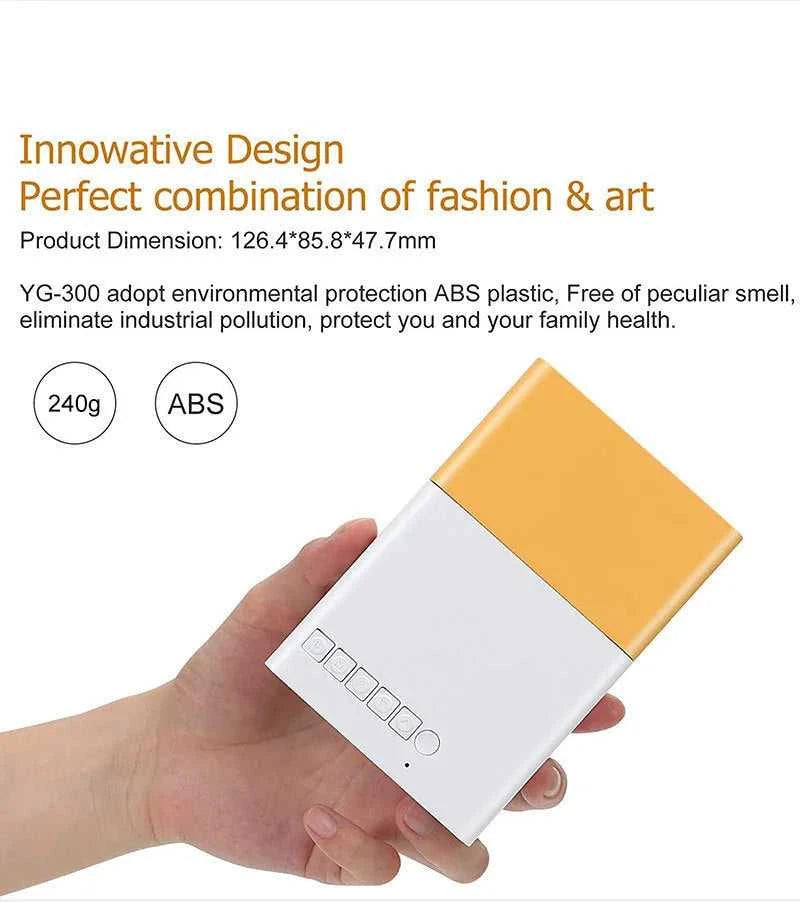 Projector for home use, mini projector for children's bedroom, portable projector, supports 4K ultra-high definition. The jack market .AU The jack market .AU Accessories Electronics $ 80 14:202429827#White