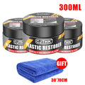 Car Plastic Restorer Back To Black Gloss Auto Interior Leather & Panel Renewal Wax Coating Agent Auto Polish And Repair Coating