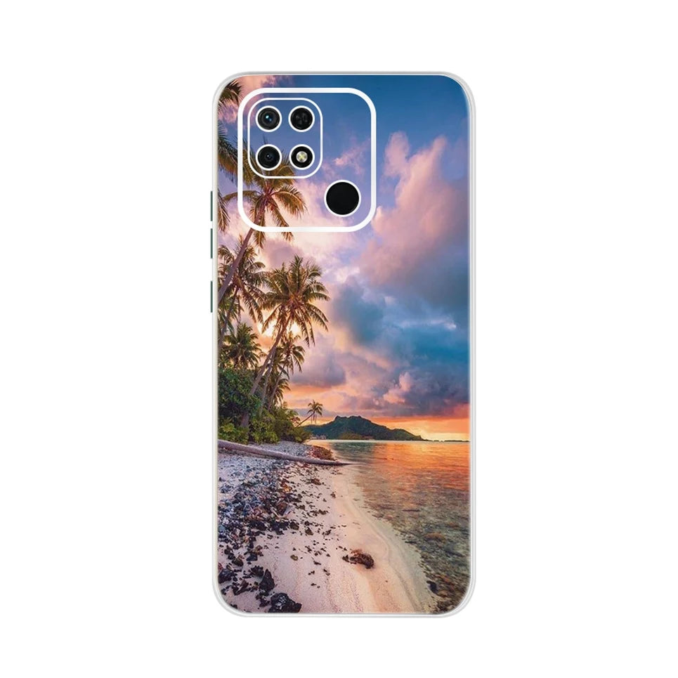 For Cover Redmi 10 Case Silicon Back Cover Phone Case For Xiaomi Redmi 10 2022 Soft coque TPU Redmi 10a 10c Clear bumper etui