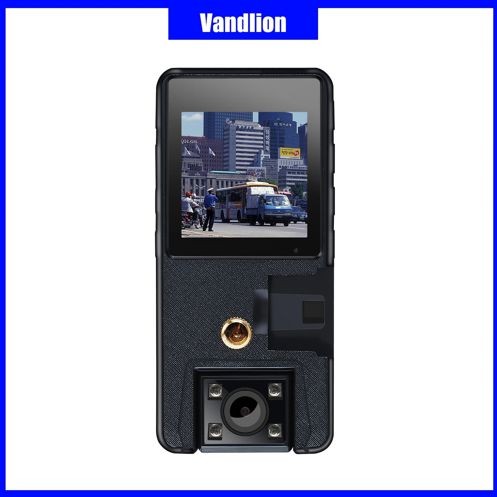 Vandlion A39 Portable Mini Mounted Camera Full 1080P HD Night Vision 3000mAh Long Battery Life Small Camcorders for Riding