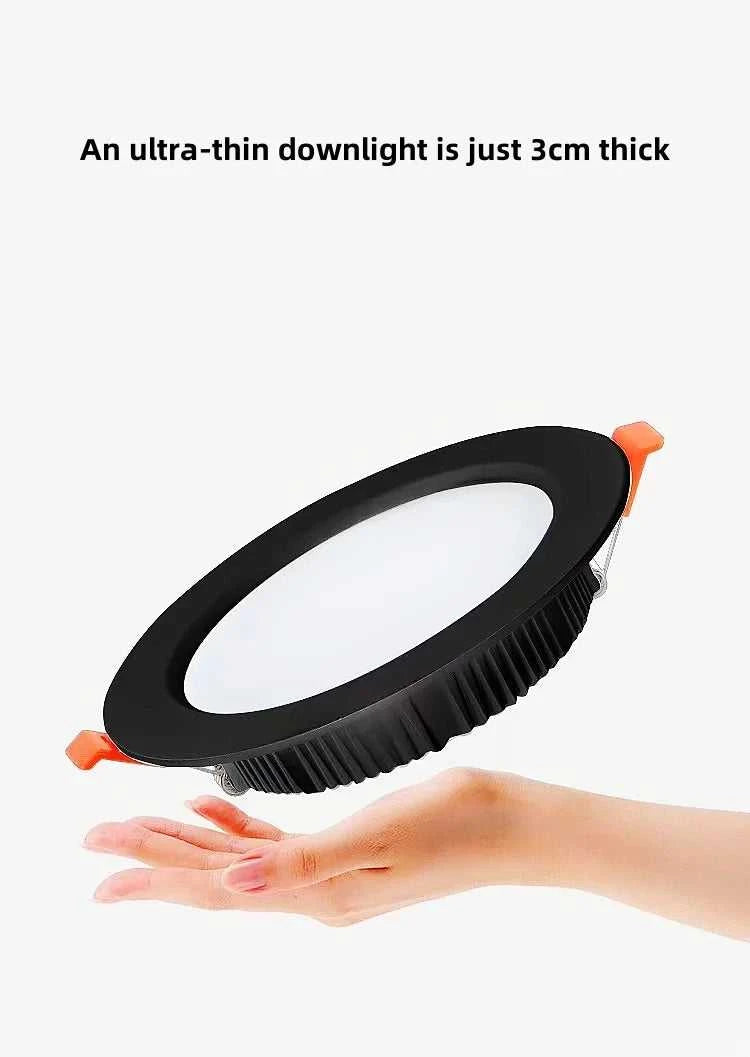 Ultra Pu tube light embedded dimmable Nordic panel light living room bedroom restaurant shop office AC85-240V LED lighting The jack market .AU The jack market .AU Home $ 70 136:201455535#Natural White 4000K;200000531:193#black;249:1425#30W