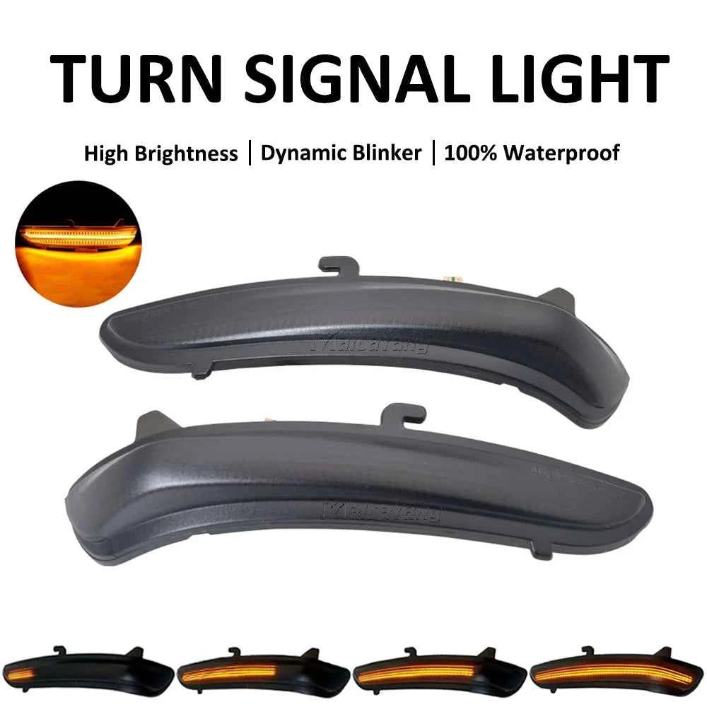 Led Dynamic Side Mirror Blinker Indicator Lamps For Peugeot 2008 208 I MK1 2013 2014 2015 2016-2019 Citroen Turn Signal Lights
