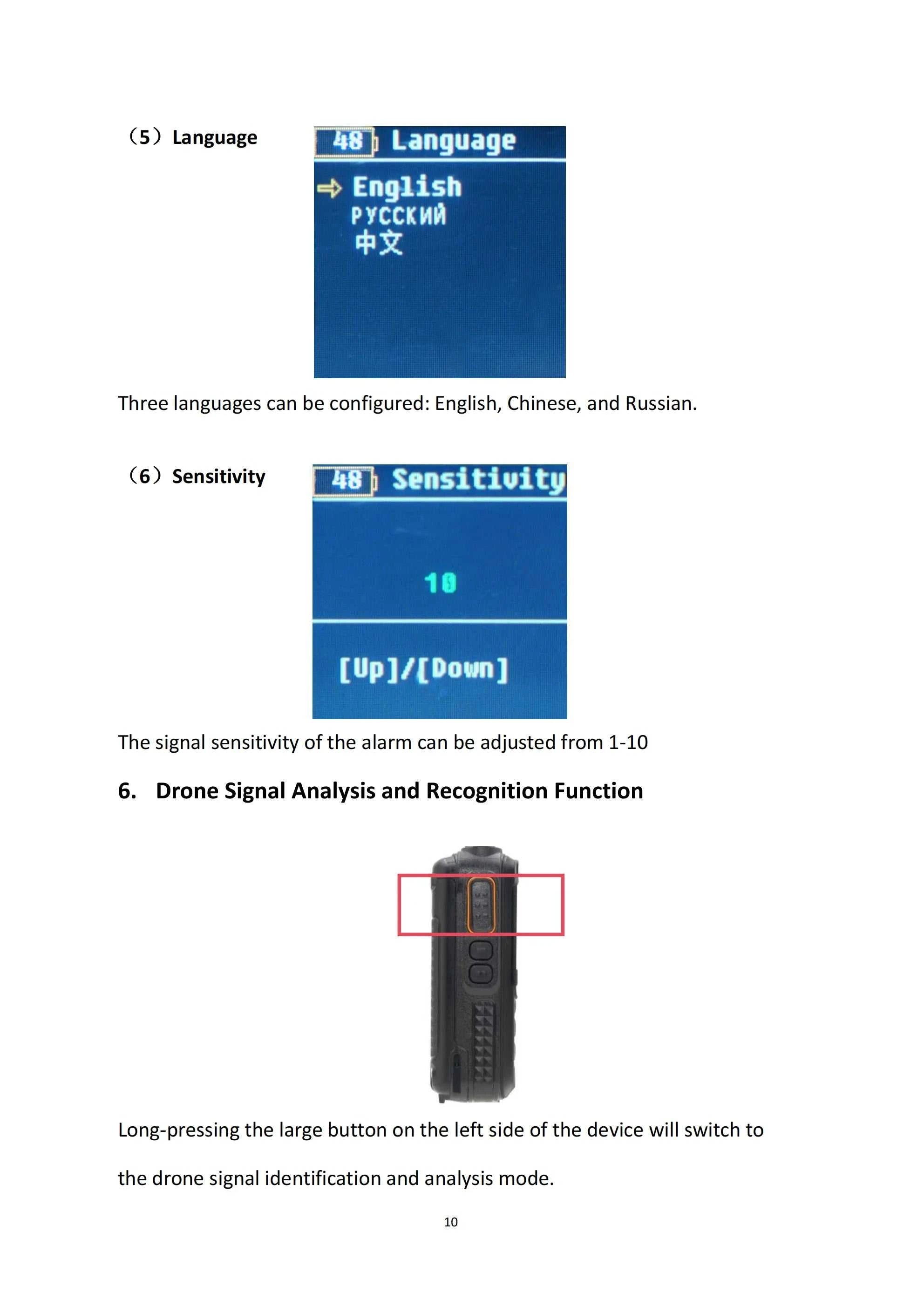 1-2km Drone Warning Equipment with 30-6400MHz Broadband Detection Supporting FPV Drone for DJI Road Communication The jack market .AU The jack market .AU Drones $ 886 14:193