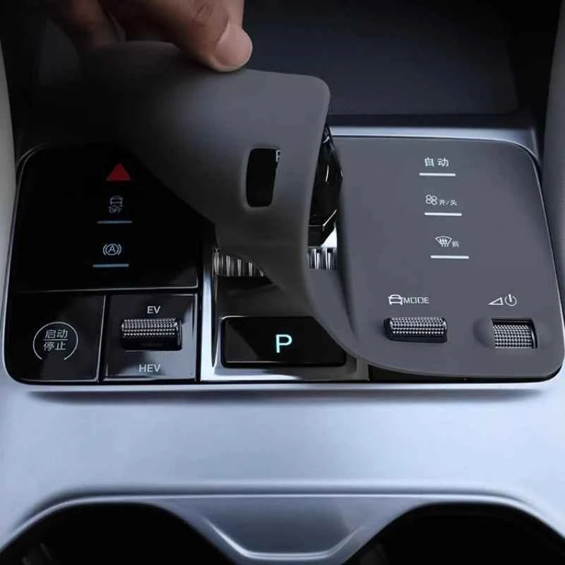 For BYD Song Plus Ev/DM-i Smart Driving 2025 Central Control Silicone Pad Car SuppliesCar Decoration Film Modification Parts