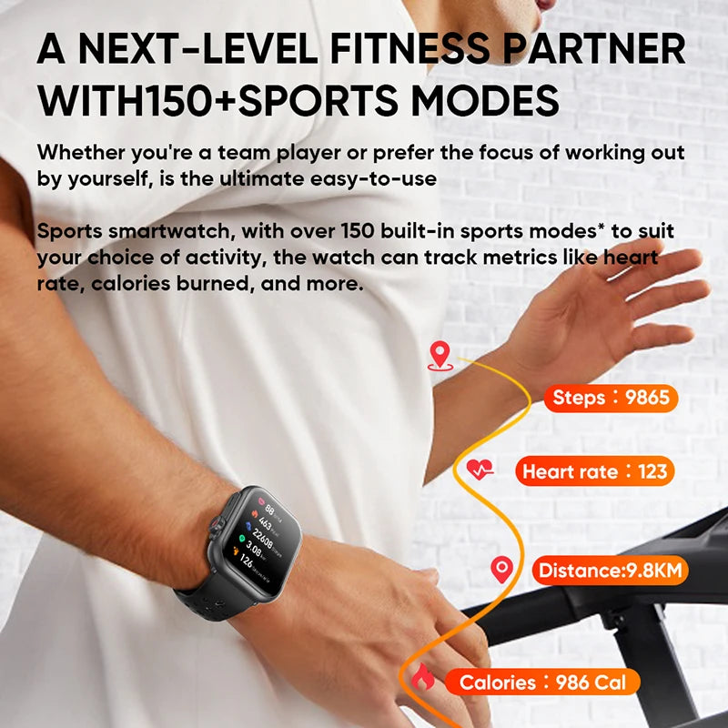 Ultra K62 1000mAh Battery AMOLED Smart Watch Heart Rate Men 100+Sport HD Bluetooth Call IP67Waterproof Women SmartWatch 2026 New