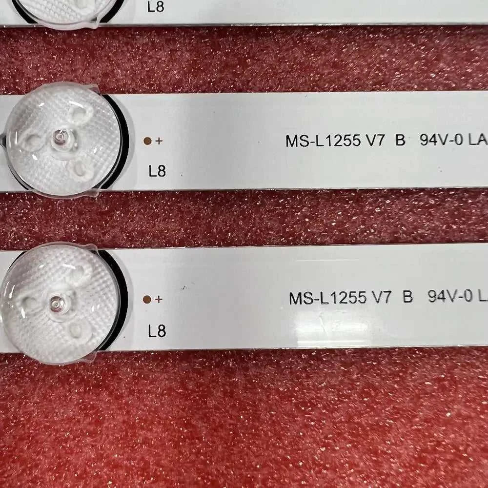 LED Backlight Strip For NEVIR NVR-7902-504K2-N Skymaster 50SUA2505 50SU1505 SYSTEM K50DLX9US MS-L1255 50LEM-1027/FTS2C The jack market .AU The jack market .AU Home $ 68 136:9131245839#4pcs set For 1 TV