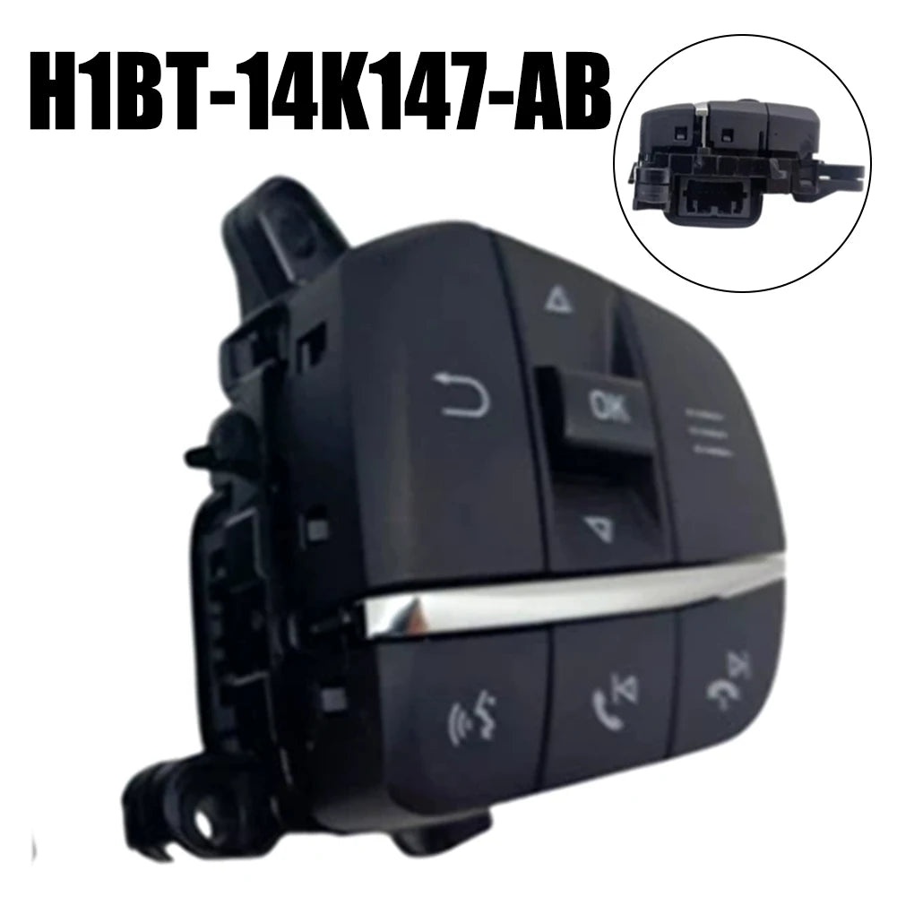 Car Interior Maintenance Right Steering Wheel Switch ABS Material Car Accessories Compact Structure Easy Installation