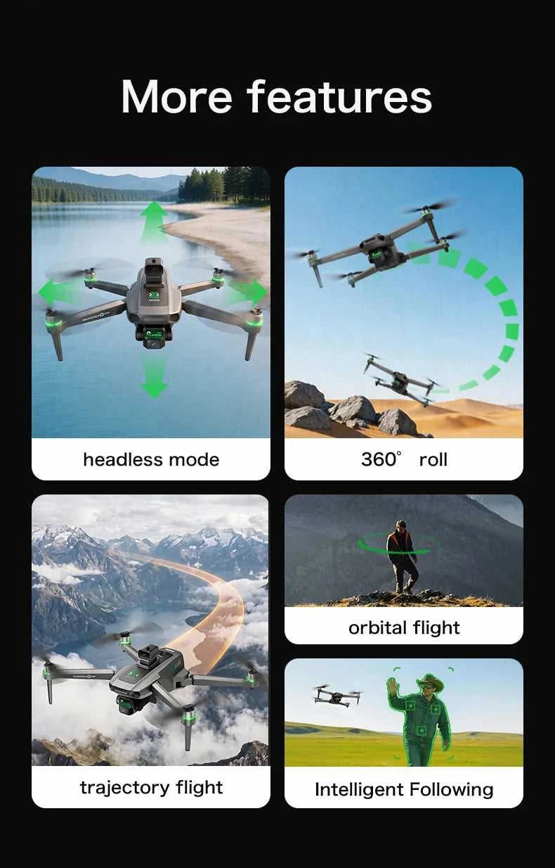 2026 Drones with a cameraoptical flow with 4.3-inch screen display brushless with airdrop drone dual lens WIFI aerial camera toy The jack market .AU The jack market .AU Drones $ 57 14:200006159#screw