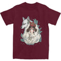 Graphic PrintedClothing Novelty Princess Mononokes Hime T-Shirts for Men Women Pure Cotton Kodama Tree Forest Spirit Tees Shirt The jack market .AU The jack market .AU Men Fashion $ 39 14:200002984;5:200000991