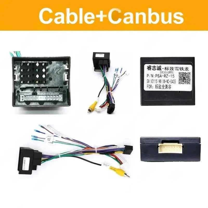 Car Radio Canbus Box Adaptor RP5-PA-001 For CITROEN C4L C3-XR C5 Berlingo B9 C-QUATRE C4 Jumpy Peugeot Partner Wiring Harness Ca