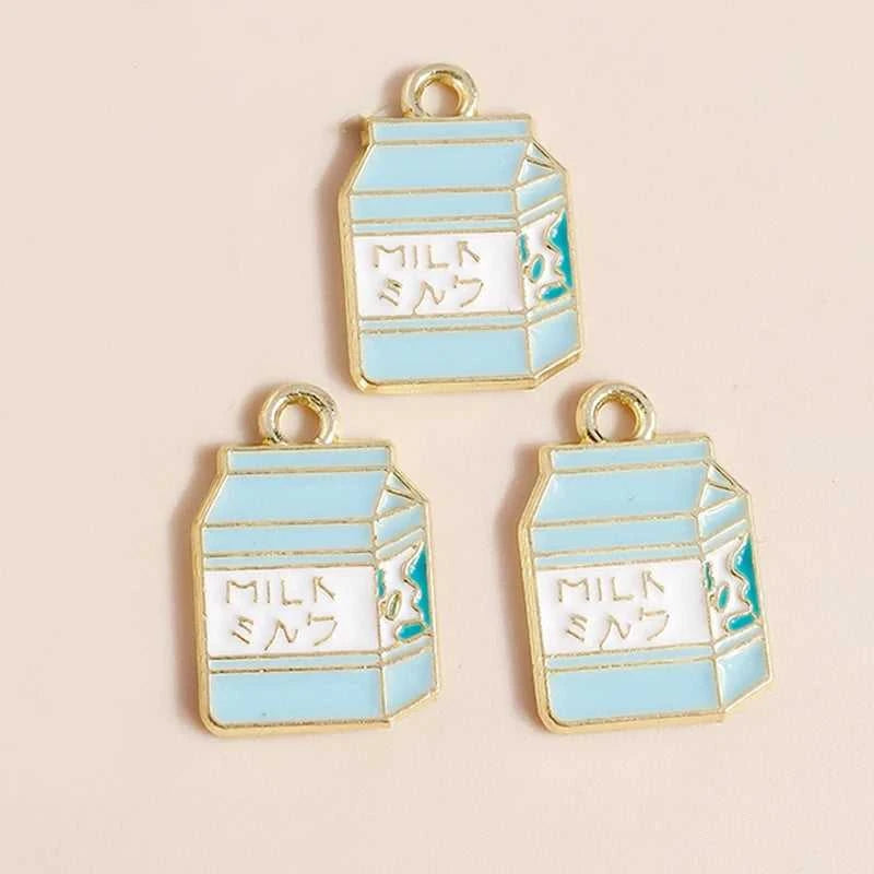 10pcs Mix Enamel Cute Food Drink Ice Cream Cake Juice Cola Charms Pendants for Necklaces Handmade DIY Jewelry Making Accessories The jack market .AU The jack market .AU Jewellery & Chains $ 48 200001033:200005183#style 431