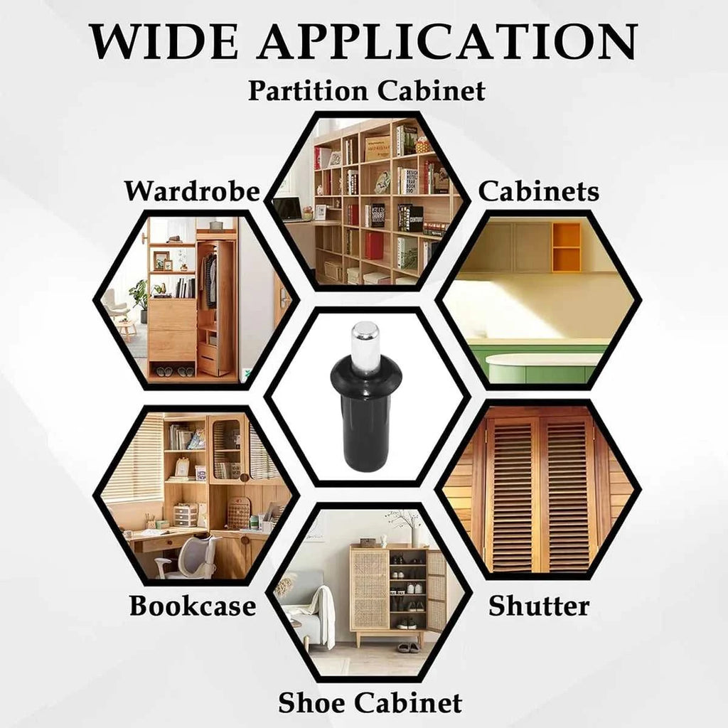 100Pc Large Black Iron Shutter Louvers Blind Repair Pins Spring Loaded Plantation Shutter Replacement Pins Bolt Window Door Home The jack market .AU The jack market .AU Home $ 66 14:201504126#100Pcs