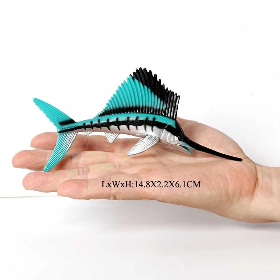 Realistic Sailfish & Flying Fish Animal Figurine Sea Animal Model Cake Topper Desktop Decoration Party Favors Toy For Kids The jack market .AU The jack market .AU Fishing Gear $ 24 14:771#sailfish-1