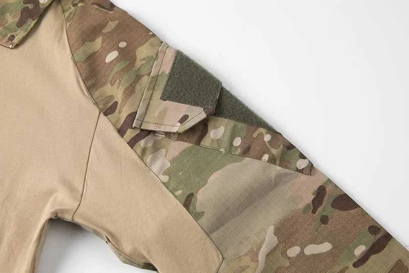 Men's Camouflage Tactical Shirt 1/4 Zip Long Sleeve Combat T Shirt Cotton Camo Uniform Airsoft Shirts The jack market .AU The jack market .AU Men Fashion $ 48 14:365458#CP;5:4182#CN XXL