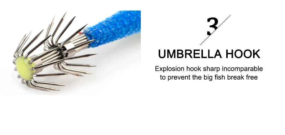 FISH KING Soft Fishing Lure Artificial Squid Hook Jigs Octopus Cuttlefish Shrimp Bait Fishing Tackle 5 Color The jack market .AU The jack market .AU Fishing Gear $ 24 14:200002984#004
