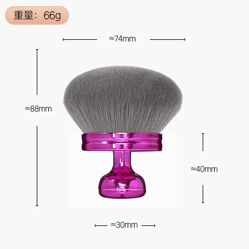 Oversized Mushroom Head Body Brush Soft Multi-use Foundation Powder Brush Multifunctional Neck Body Available Cosmetics Brush