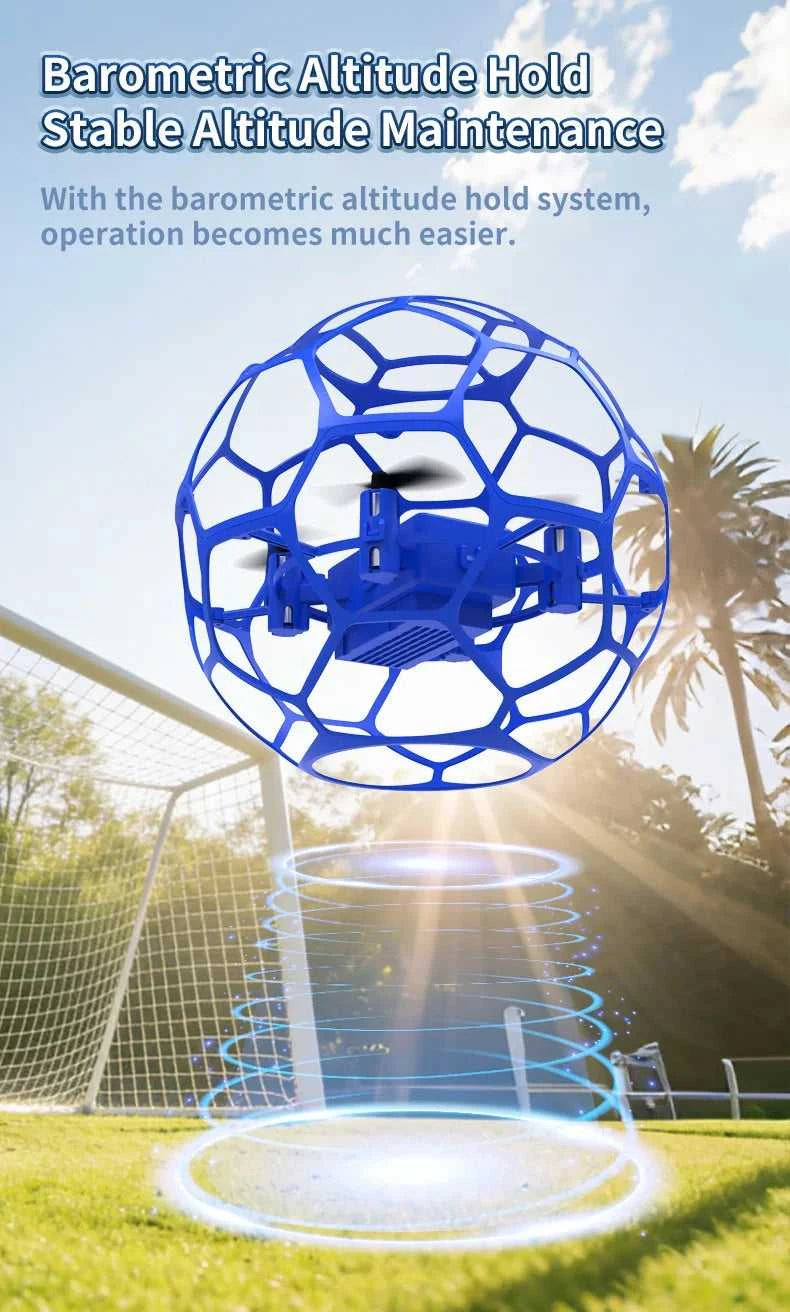 K26 2026 New Aerial Football Drone 360 ° All Inclusive Anti Fall Hand Thrown and Easy To Use Three Speed Variable Speed The jack market .AU The jack market .AU Drones $ 72 14:10#K26-Red
