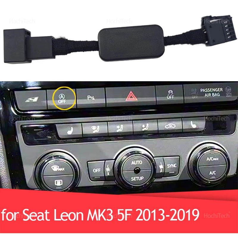 For Seat Leon MK3 5F 2013-2019 Car Automatic Start Stop Engine System Off Plug and Play Auto Stop Start Parts 2016 2017 2018